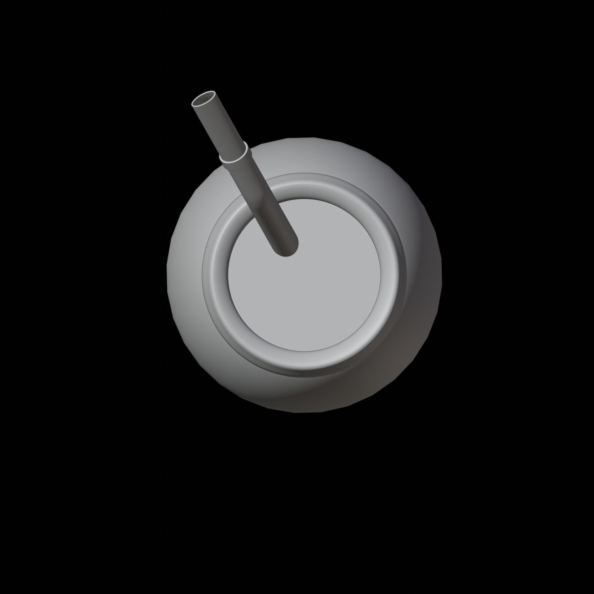 Argentinian Wood Mate with Yerba Low-poly 3D model_5