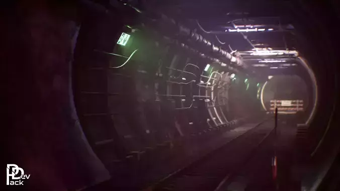 Old Metro Tunnel 20 Assets