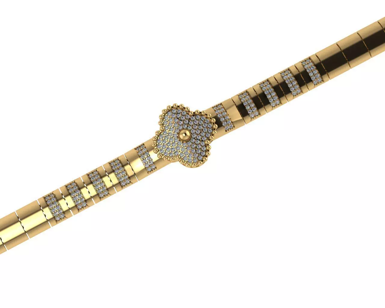 Bracelet 3D print model_0