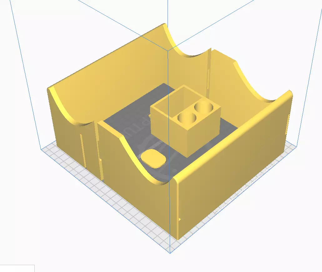 Mini Shelving system 3D print model_0