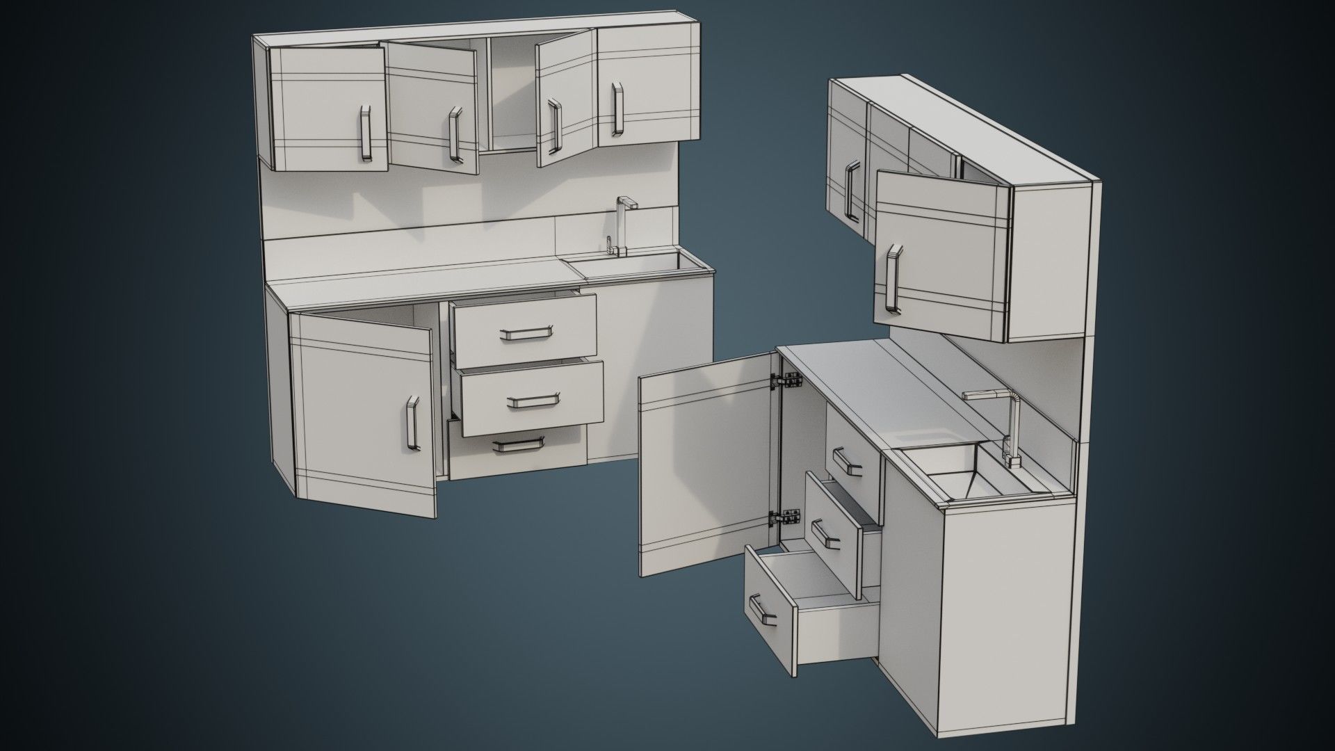 Hospital Props Mega Collection 1 Basic _136