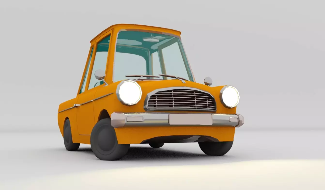 Cartoon Rigged Free 3D model