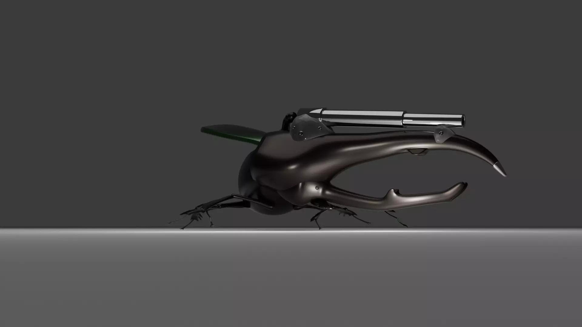 animals 3d characters animal  stag beetle 3D model_0