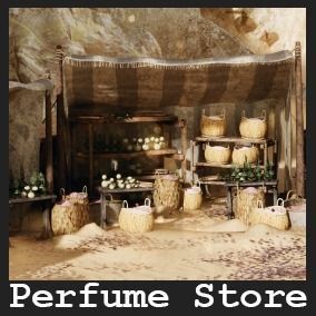 Perfume Store 32 Assets Low-poly 3D model_7