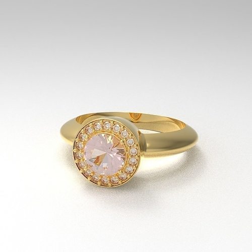 classic ring 3D print model