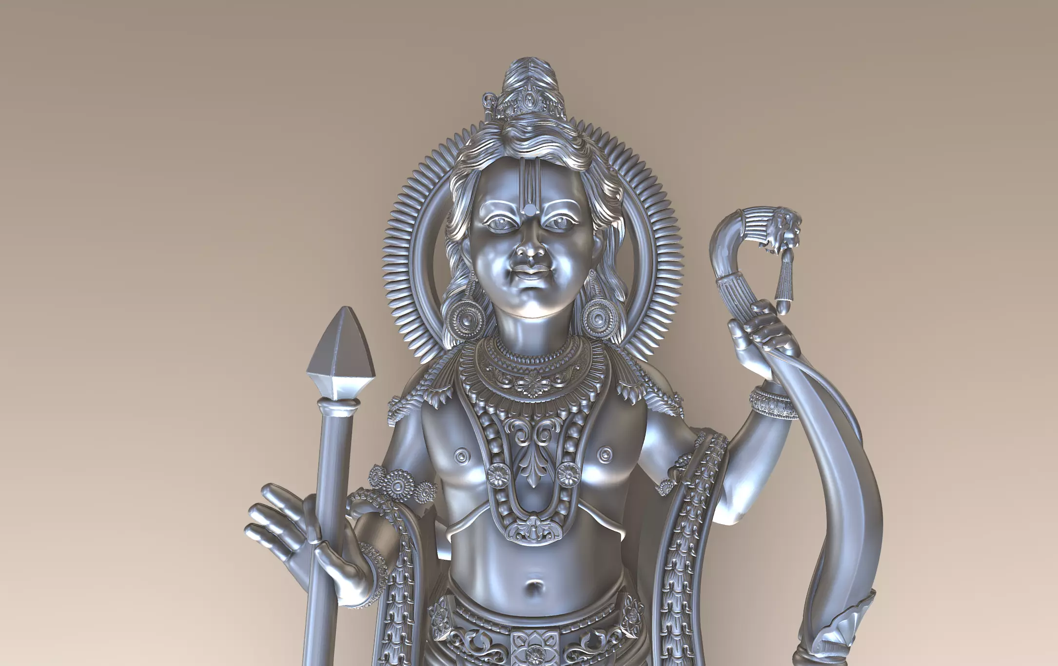 Ram Lala 3D print model_0