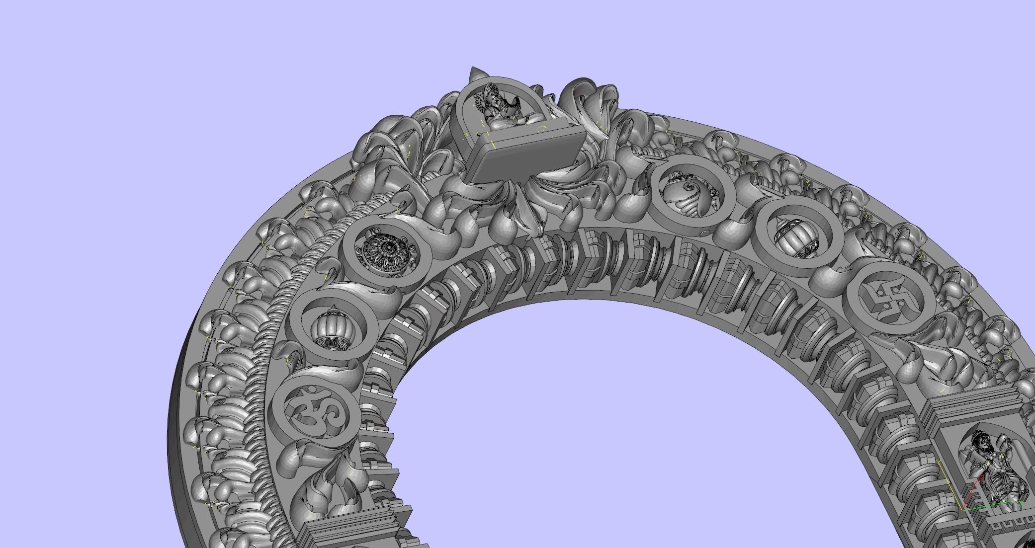 Ram Lala 3D print model_8