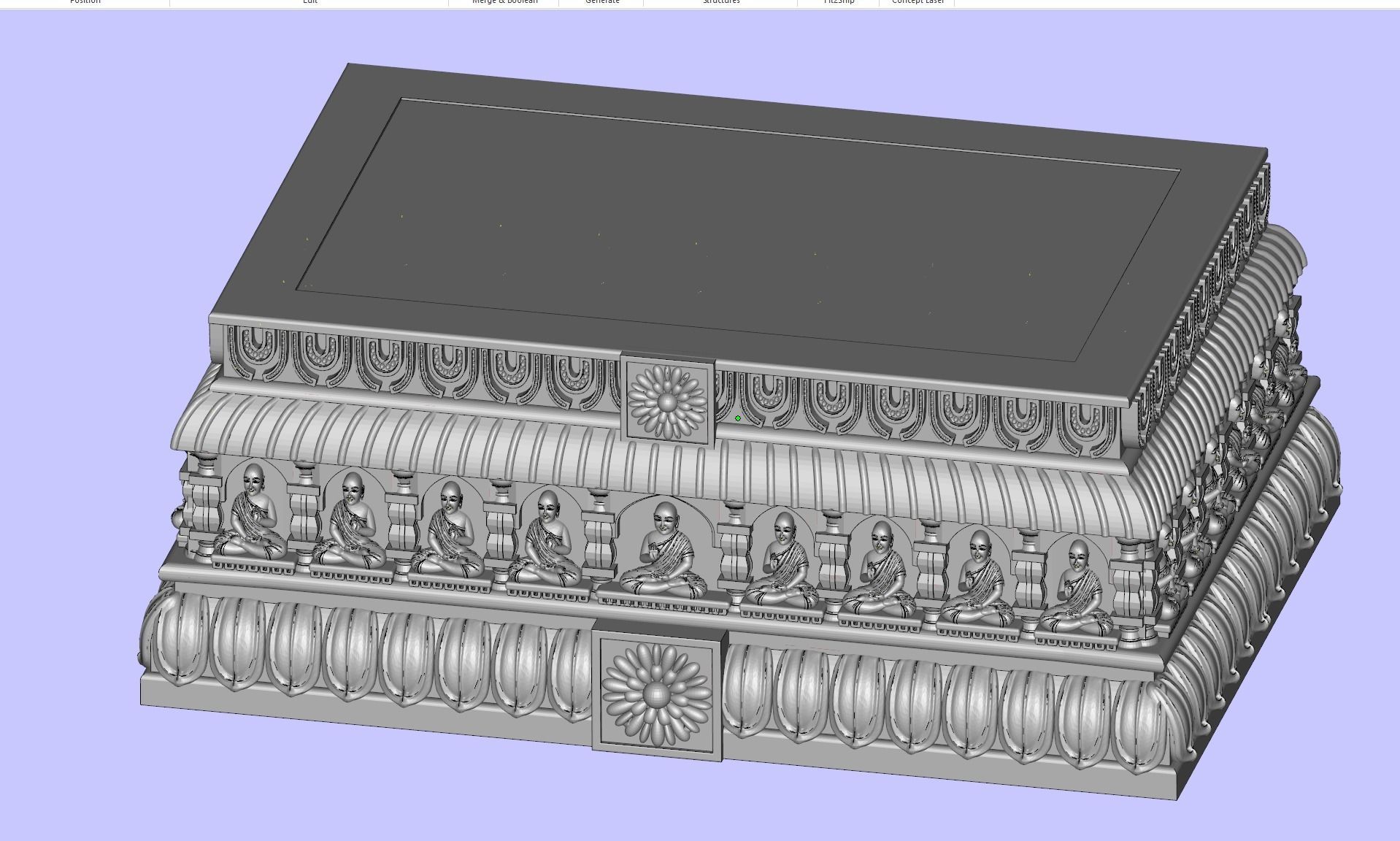 Ram Lala 3D print model_10