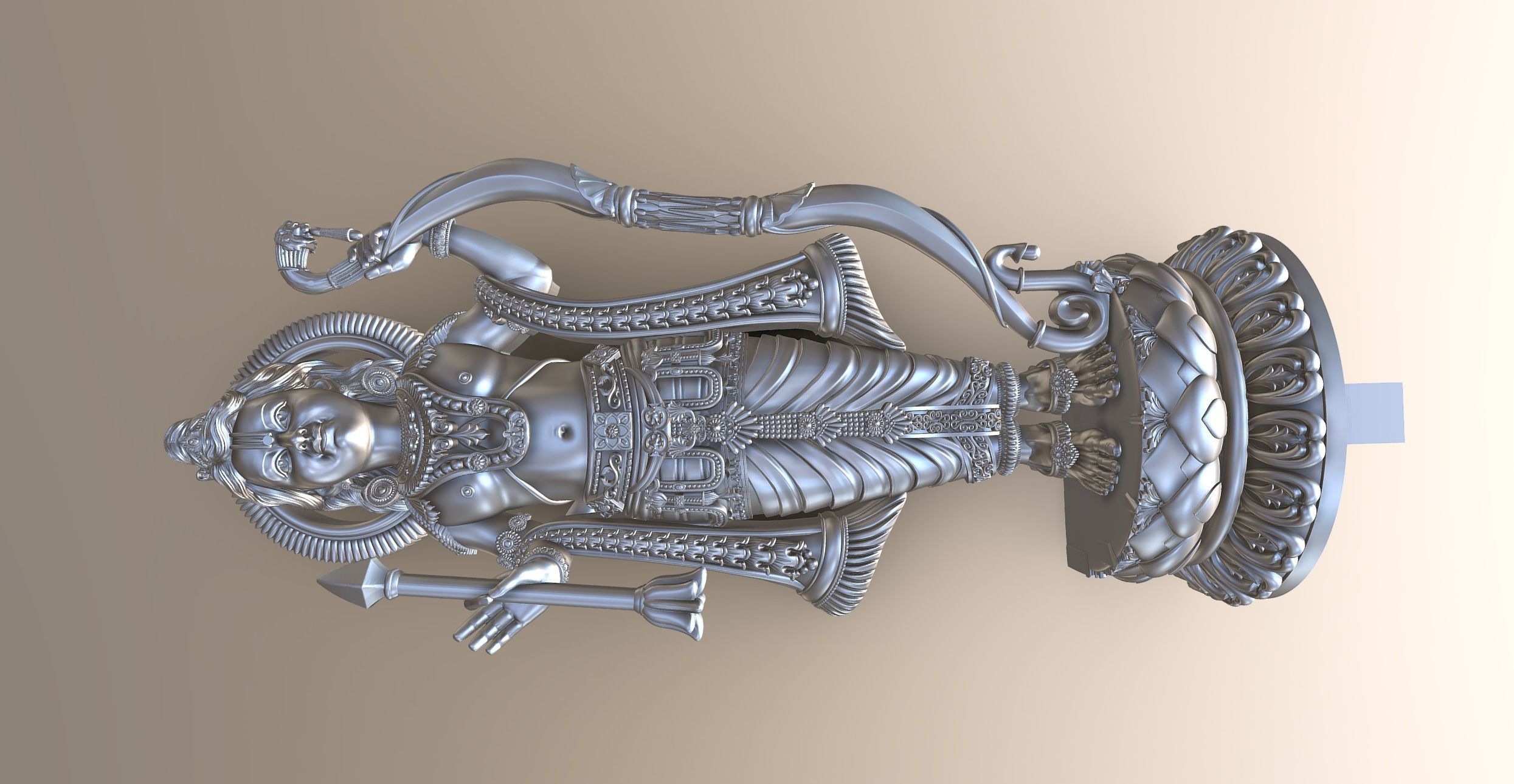 Ram Lala 3D print model_2