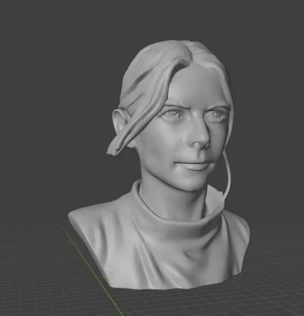 Rebecca Ferguson 3D print model_10