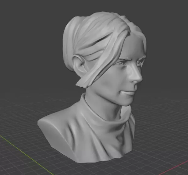 Rebecca Ferguson 3D print model_20