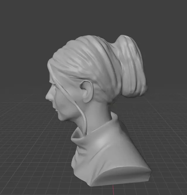 Rebecca Ferguson 3D print model_22