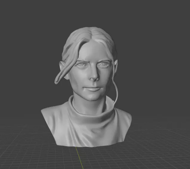 Rebecca Ferguson 3D print model_3