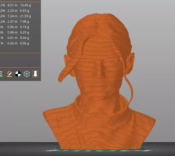 Rebecca Ferguson 3D print model_27