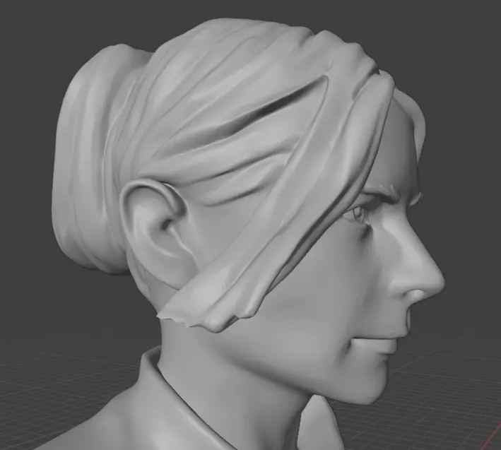 Rebecca Ferguson 3D print model_11