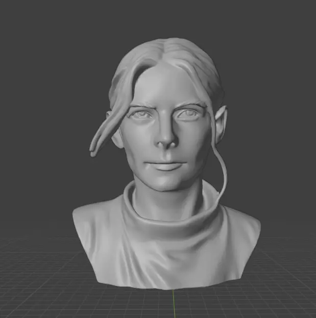 Rebecca Ferguson 3D print model_12