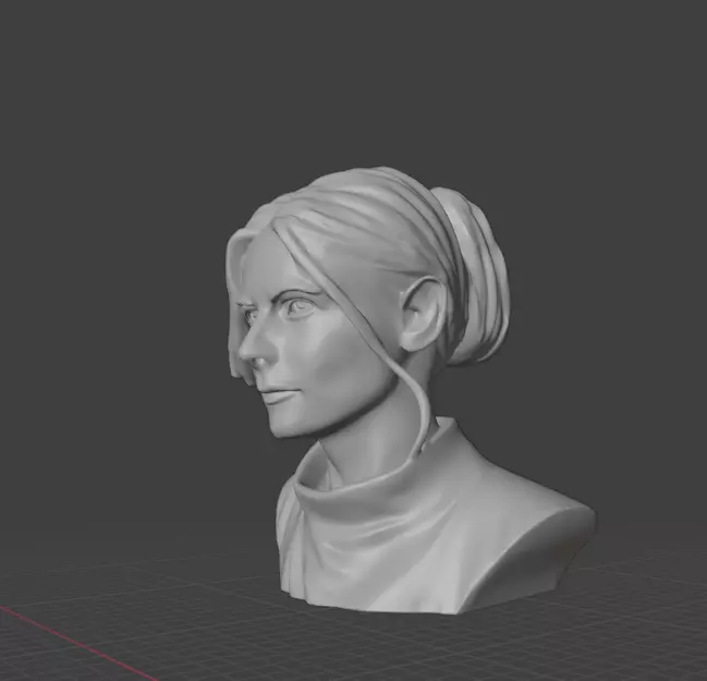 Rebecca Ferguson 3D print model_6