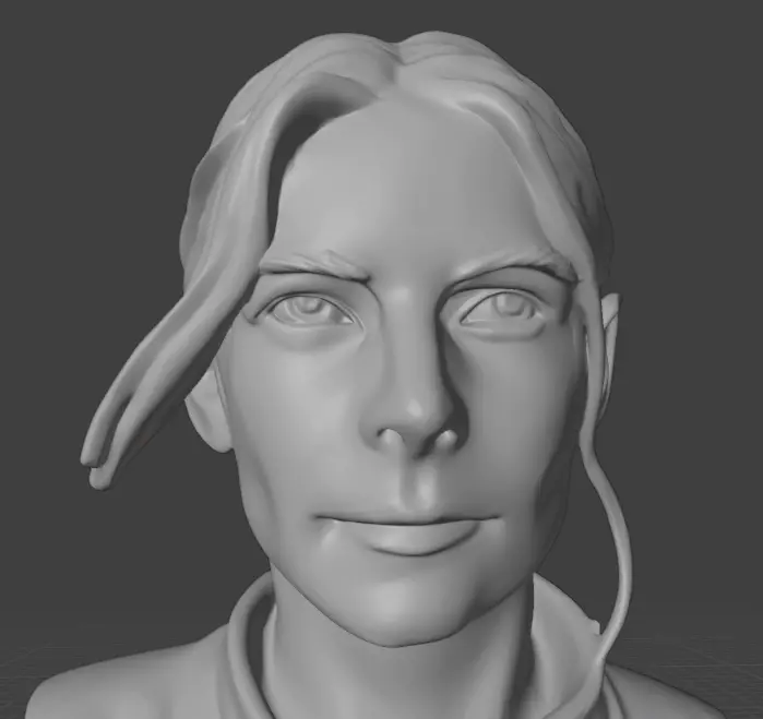 Rebecca Ferguson 3D print model_26
