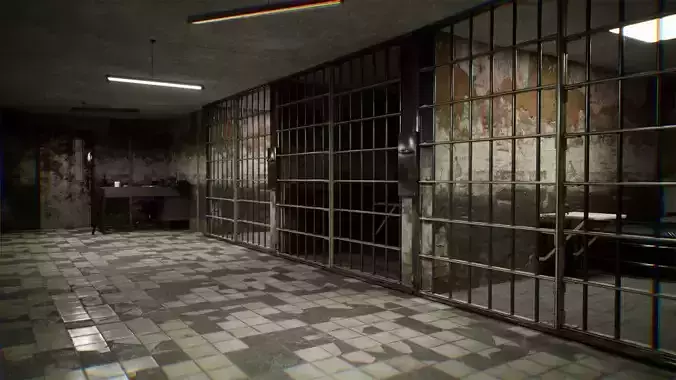 Prison Cell 46 Assets