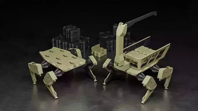 Cargo Robot Free 3D print model