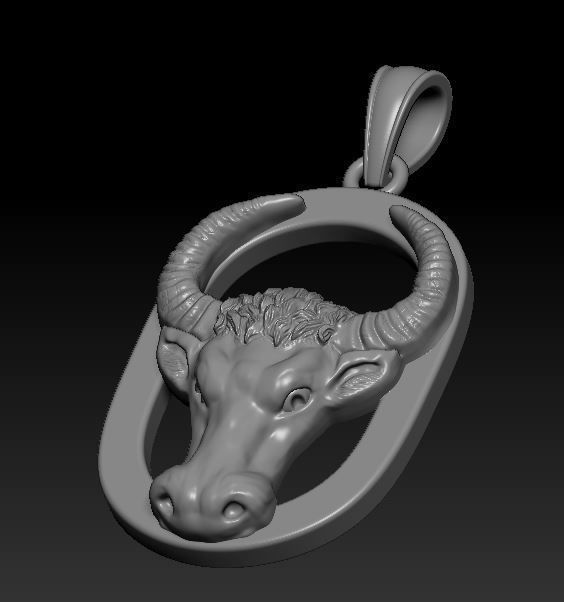 Pendant 3D print model_3