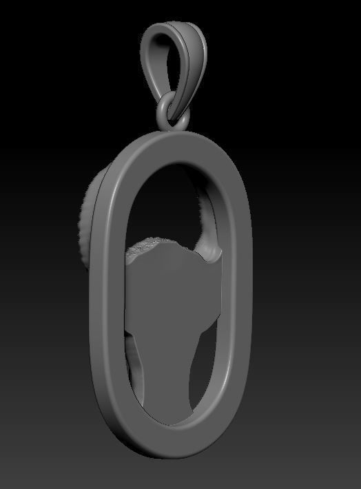 Pendant 3D print model_2