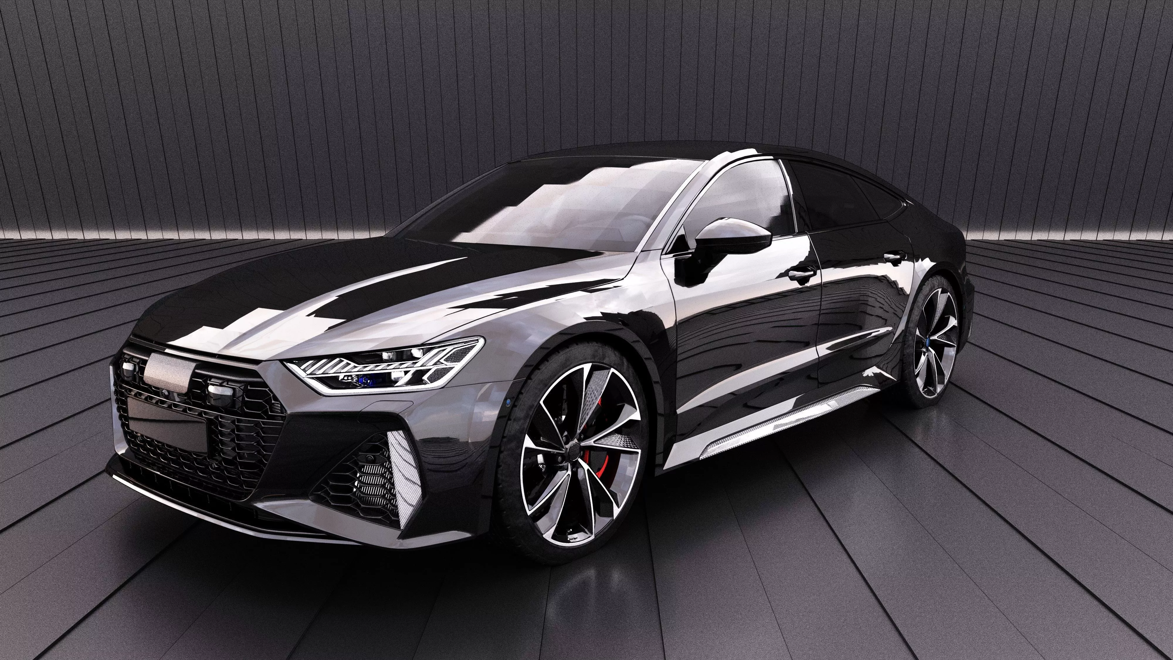 AUDI RS7 3D model_0