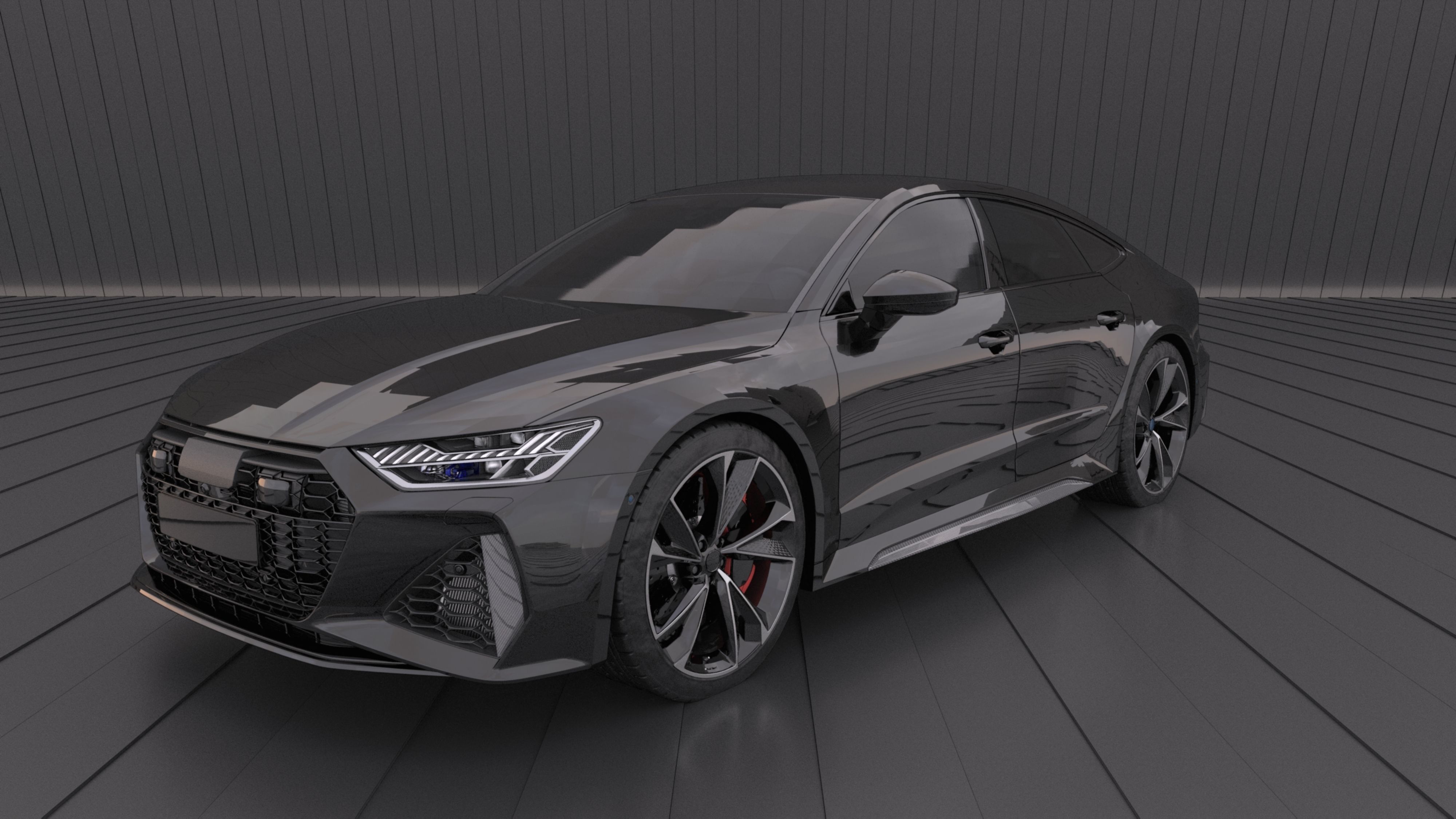 AUDI RS7 3D model_5