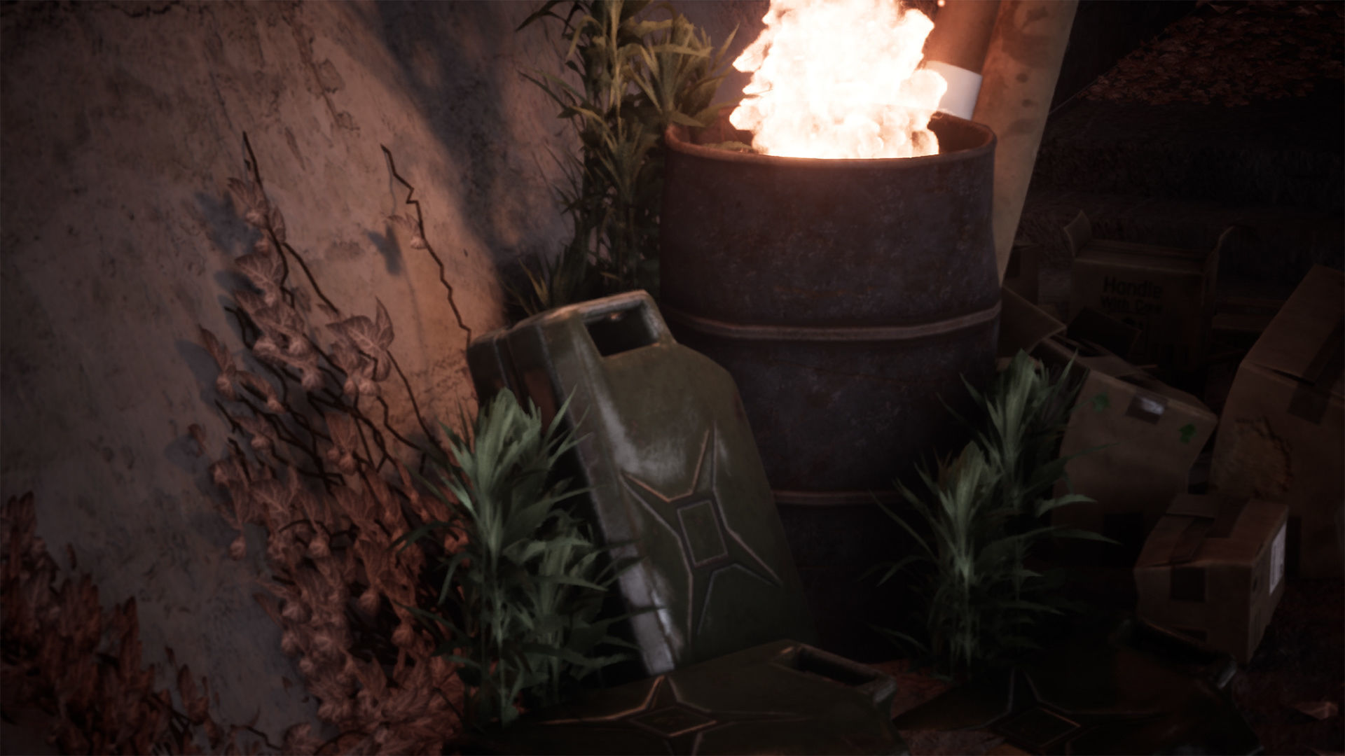 Old Bunker 30 Assets Low-poly 3D model_14