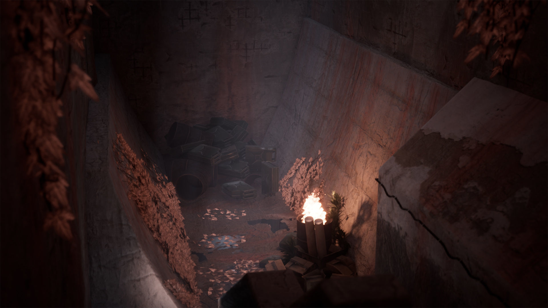 Old Bunker 30 Assets Low-poly 3D model_1