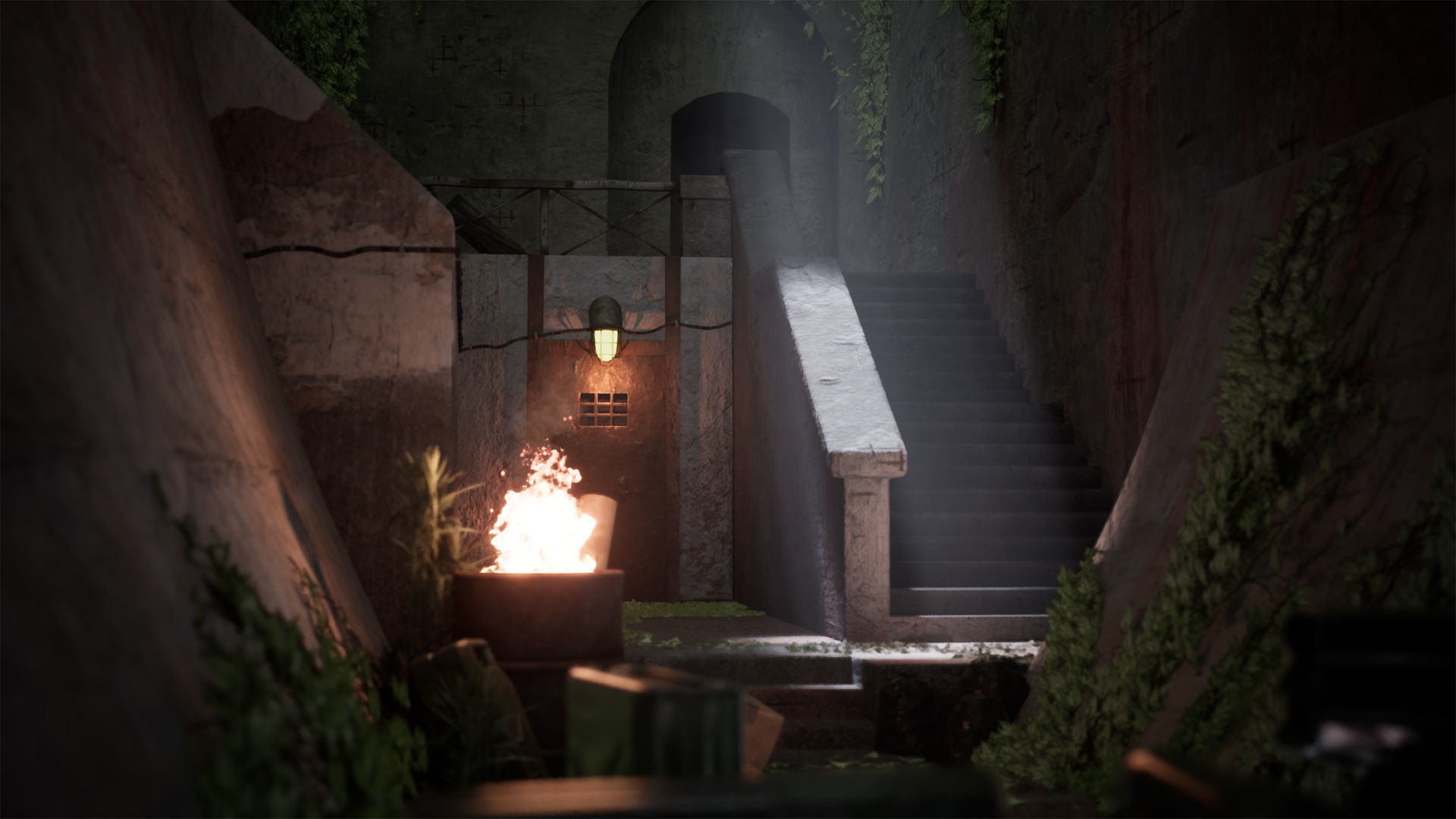 Old Bunker 30 Assets Low-poly 3D model_4