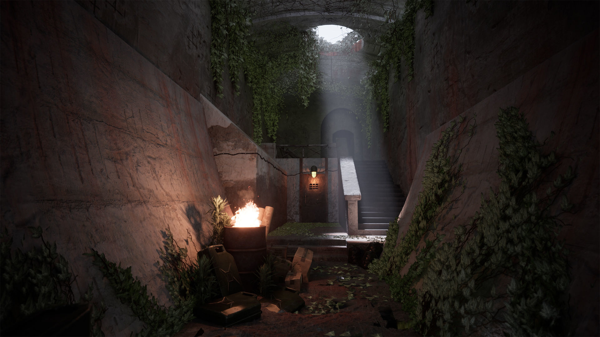 Old Bunker 30 Assets Low-poly 3D model_17