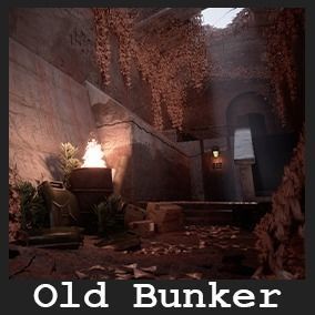 Old Bunker 30 Assets Low-poly 3D model_19