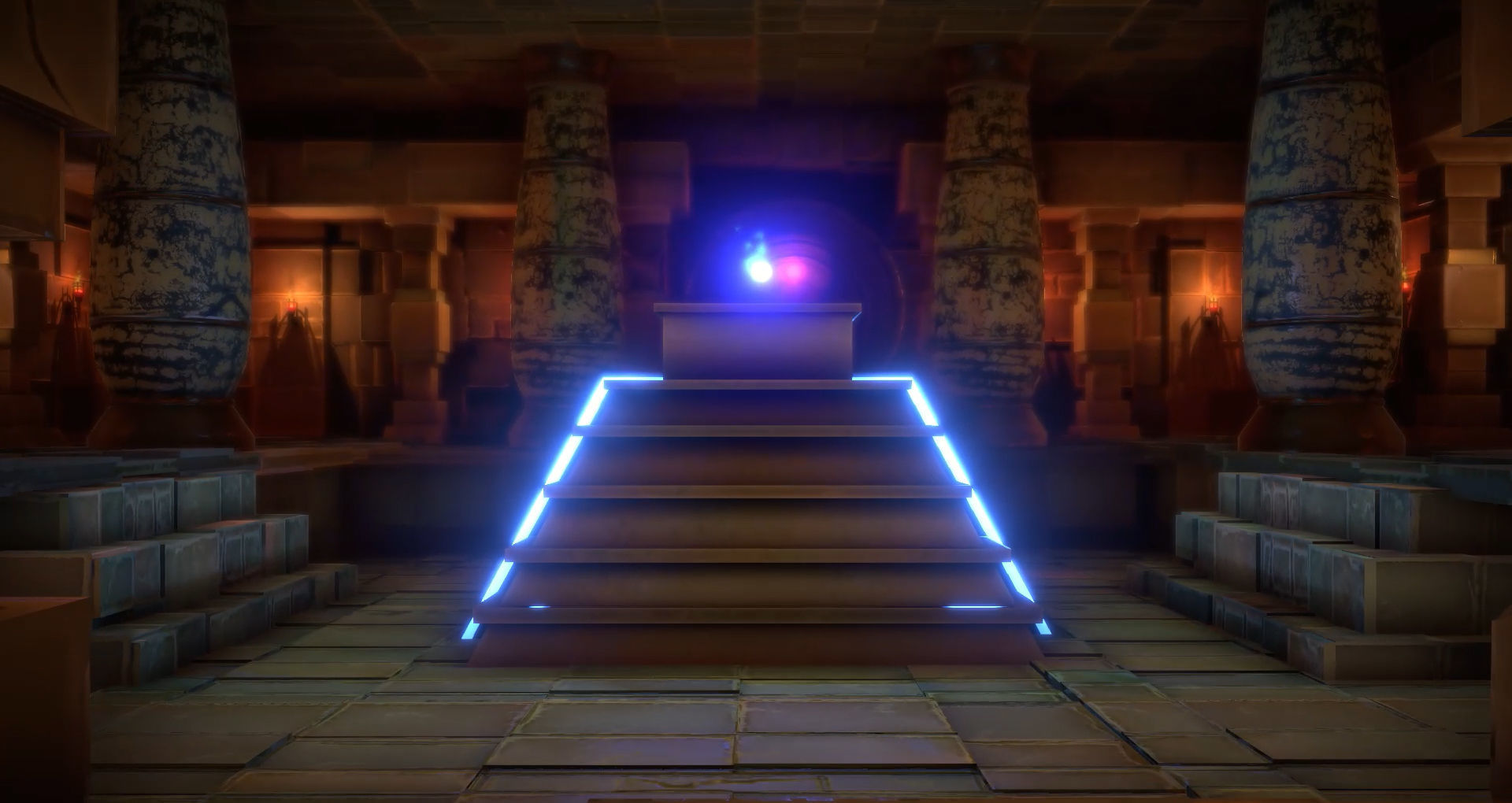 Stylized Egyptian Interior 3D model_6