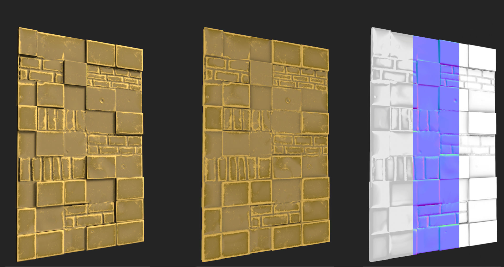 Stylized Egyptian Interior 3D model_21