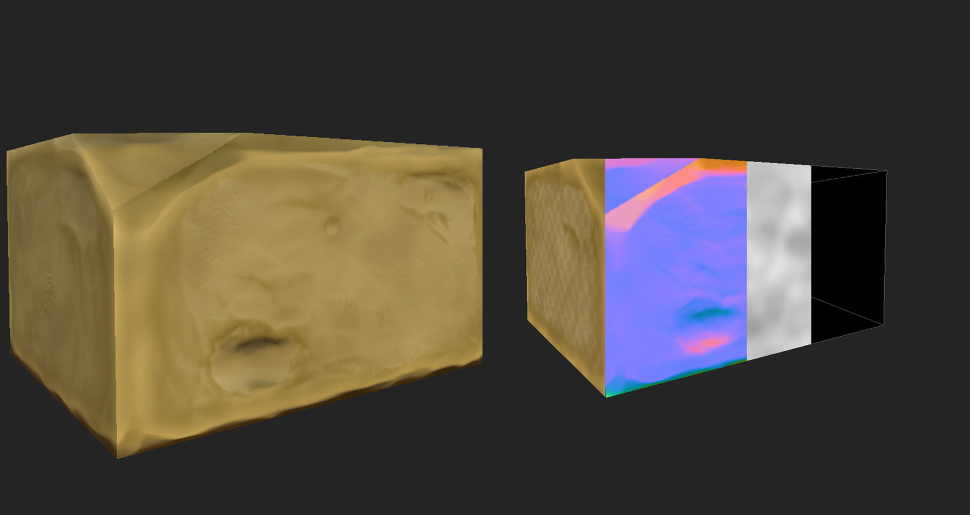 Stylized Egyptian Interior 3D model_8