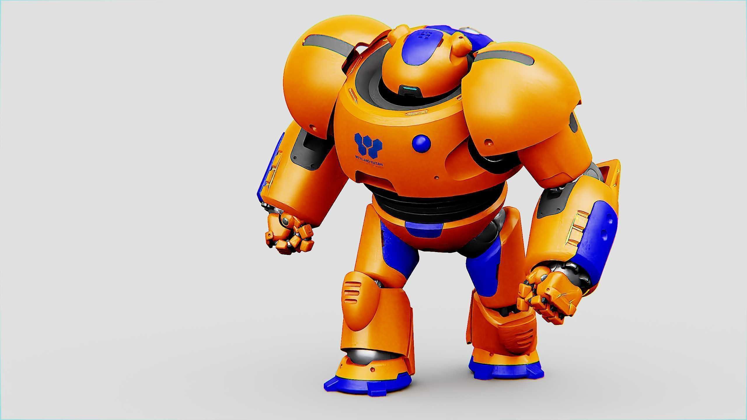 BATTLE DROID FELIX Rigged for Unreal Engine - Unity - MIXAMO 3D model_26