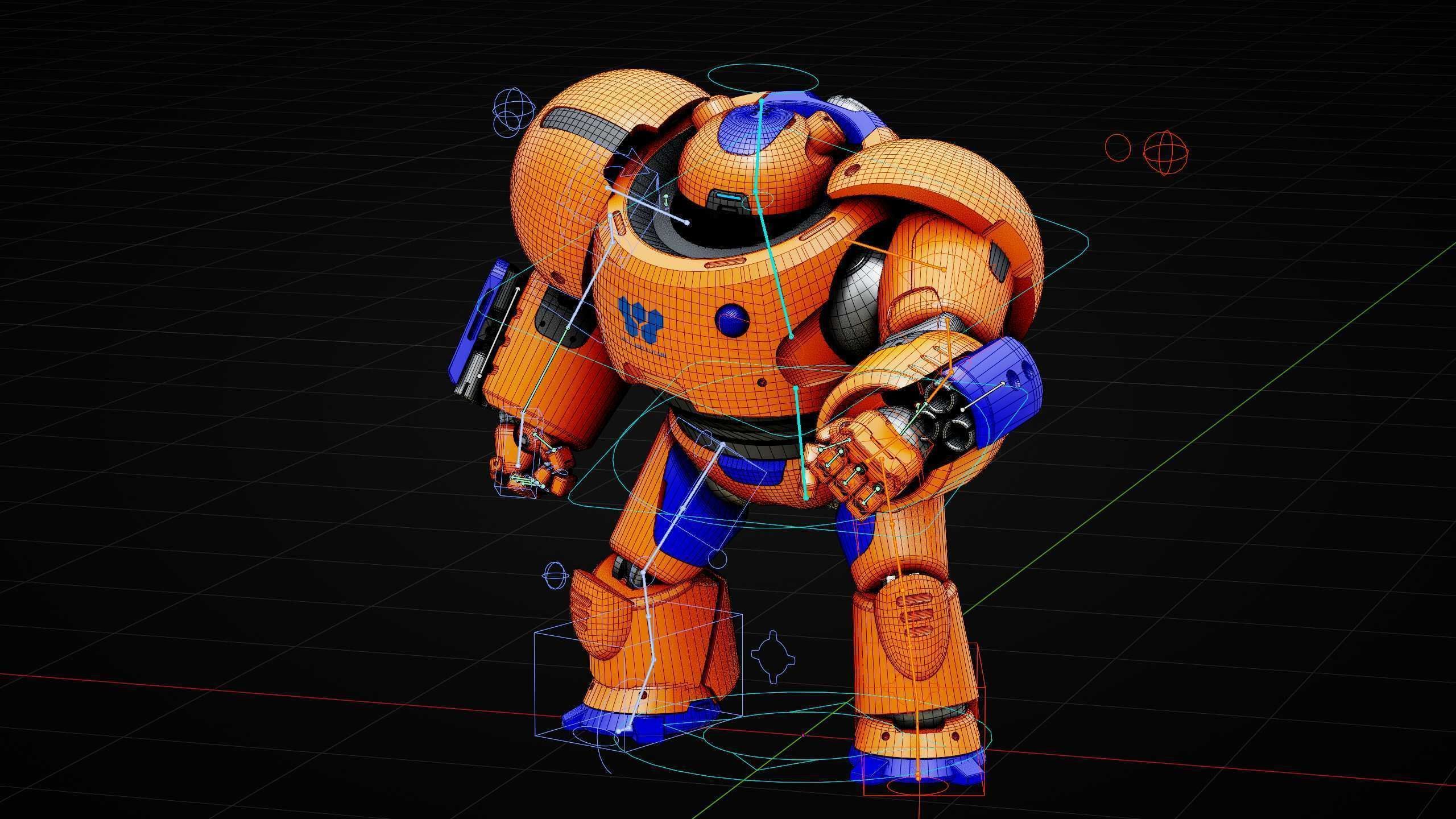 BATTLE DROID FELIX Rigged for Unreal Engine - Unity - MIXAMO 3D model_37