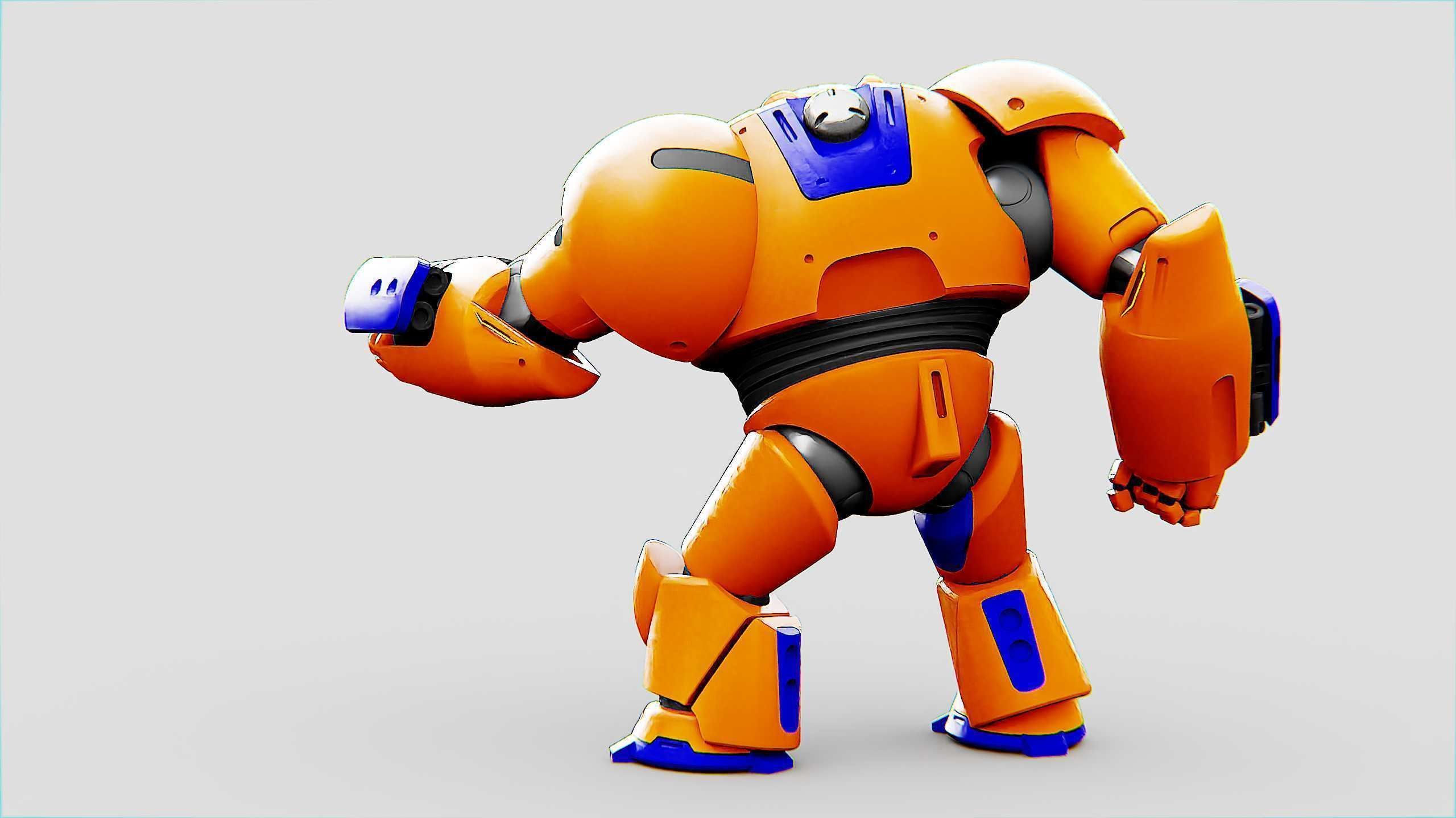 BATTLE DROID FELIX Rigged for Unreal Engine - Unity - MIXAMO 3D model_10