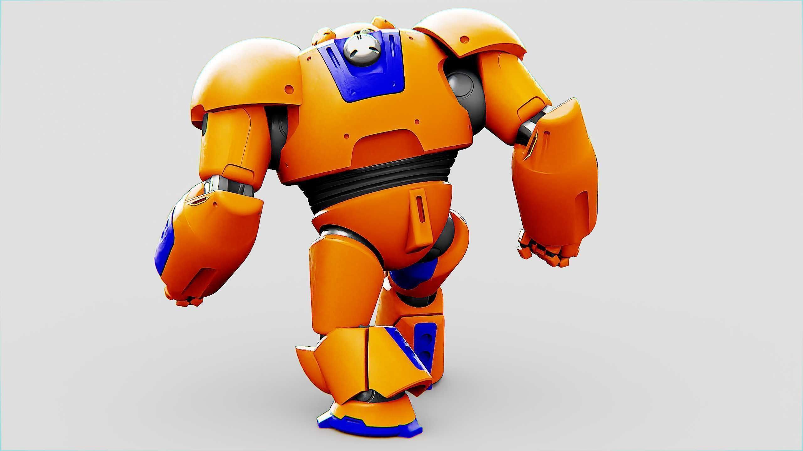 BATTLE DROID FELIX Rigged for Unreal Engine - Unity - MIXAMO 3D model_29