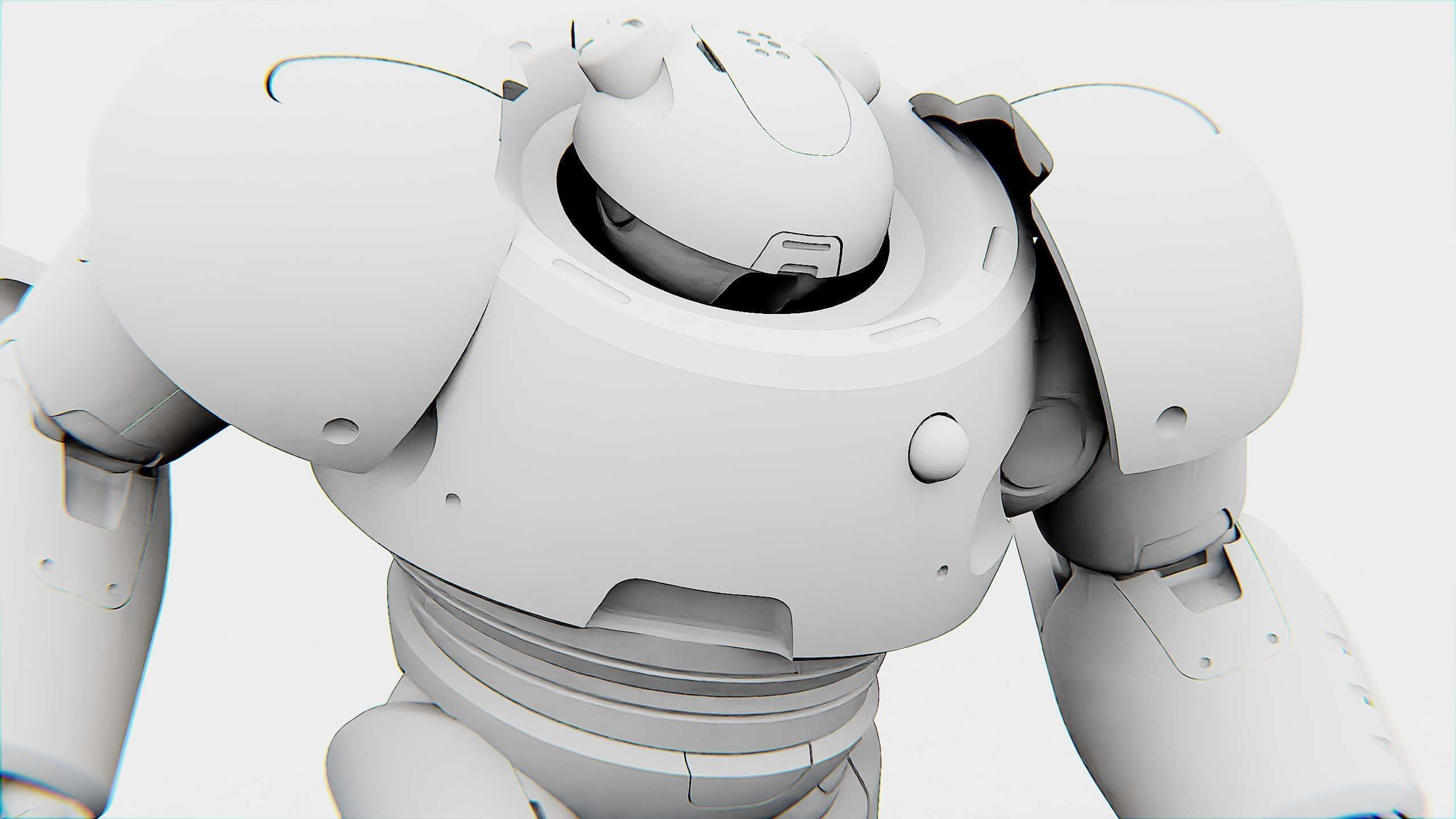 BATTLE DROID FELIX Rigged for Unreal Engine - Unity - MIXAMO 3D model_34