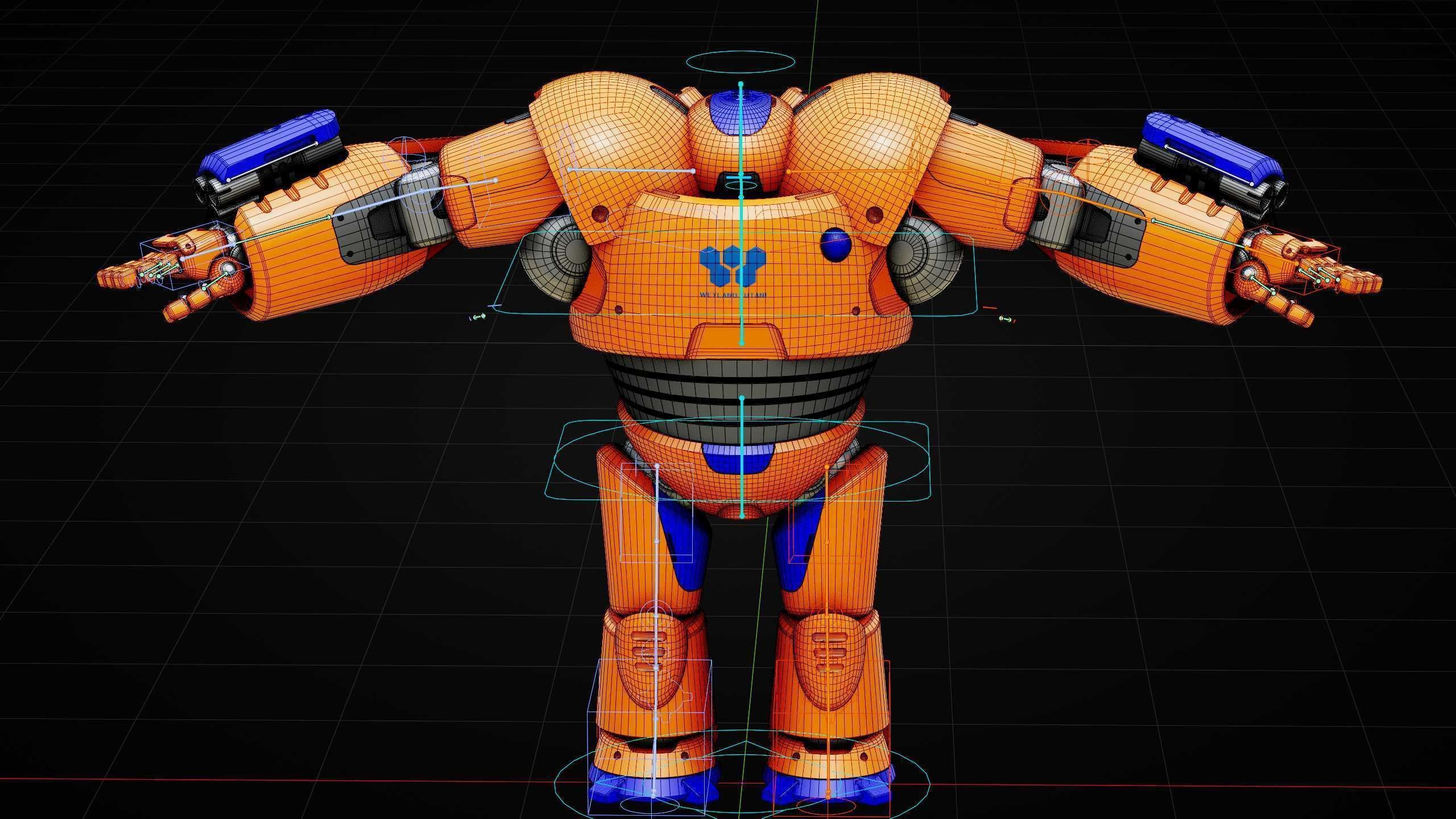 BATTLE DROID FELIX Rigged for Unreal Engine - Unity - MIXAMO 3D model_39