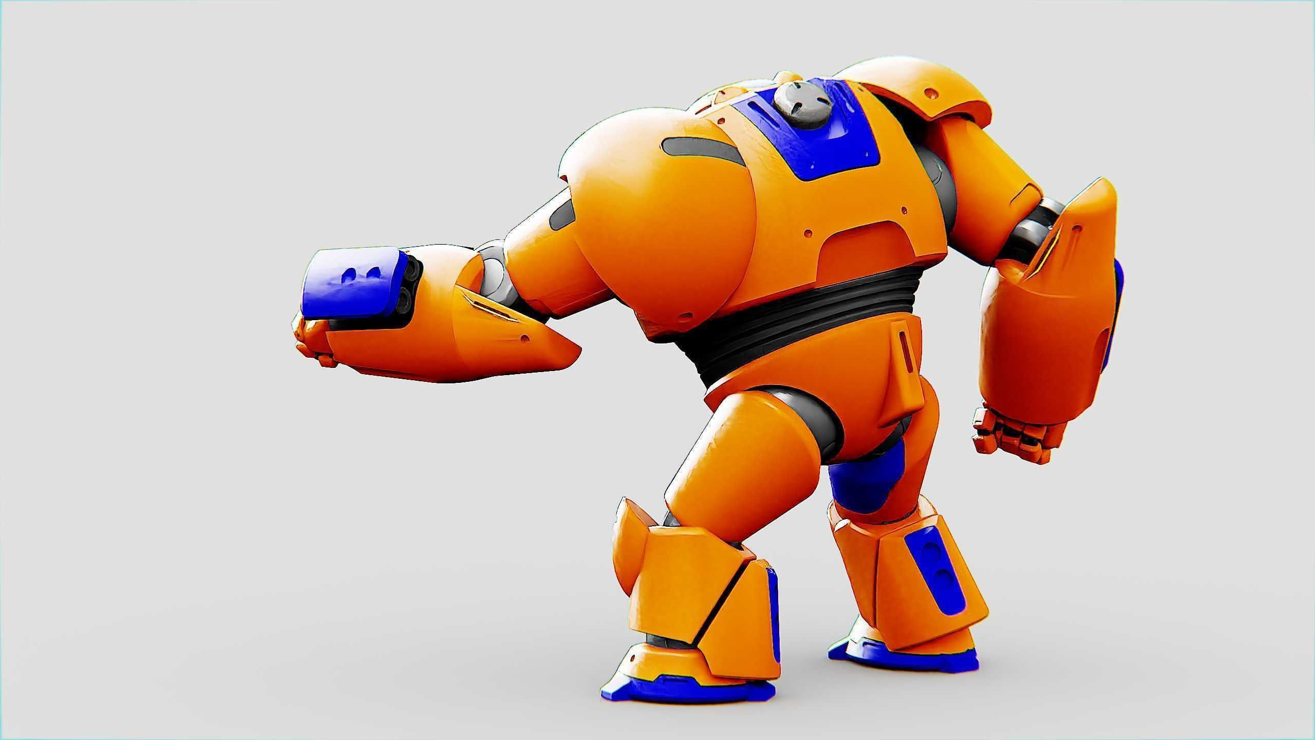 BATTLE DROID FELIX Rigged for Unreal Engine - Unity - MIXAMO 3D model_9