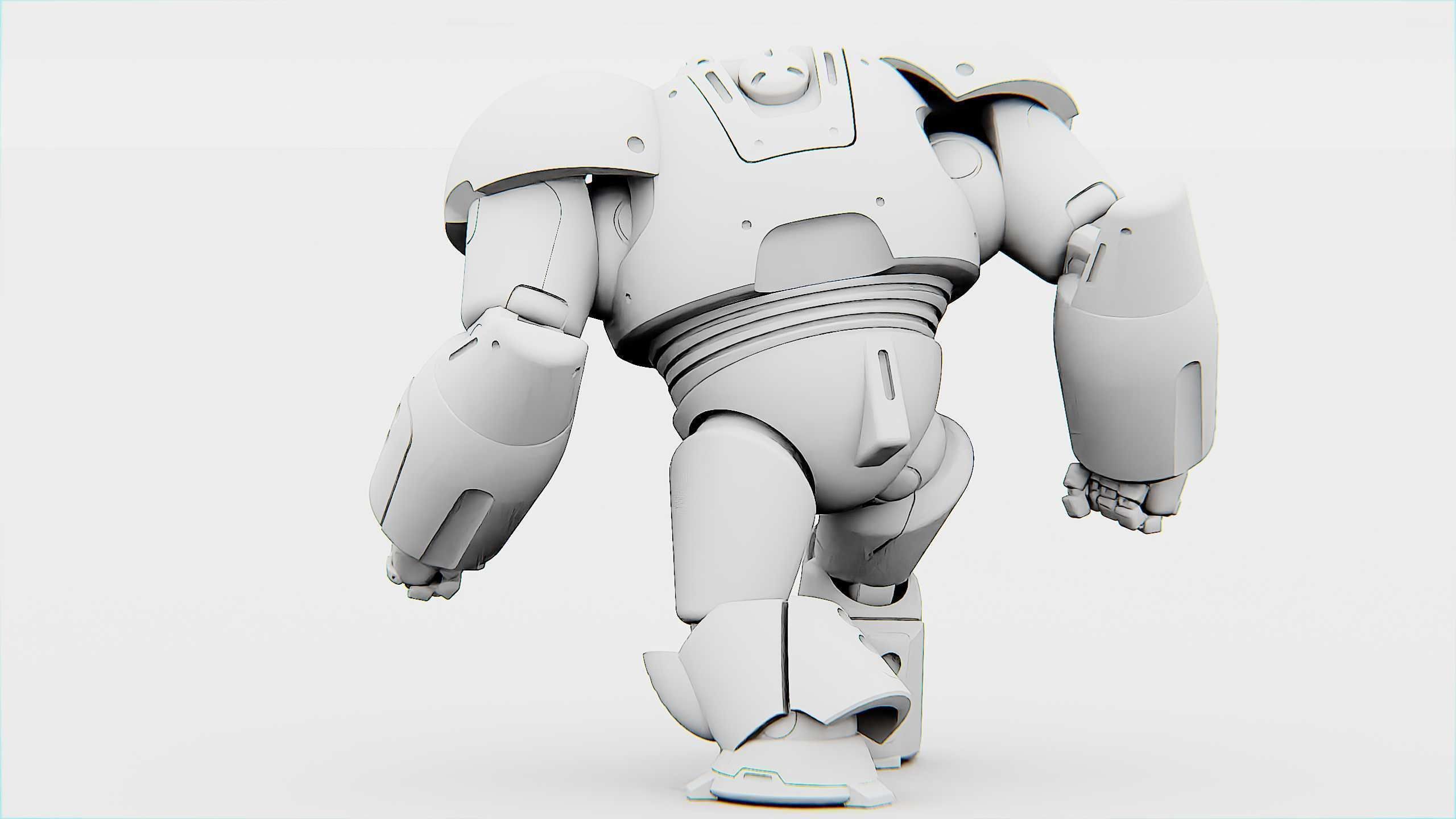 BATTLE DROID FELIX Rigged for Unreal Engine - Unity - MIXAMO 3D model_33