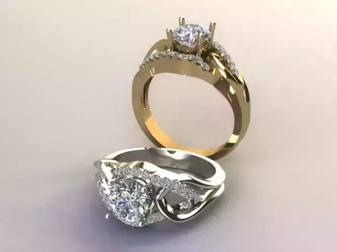 women diamond ring 