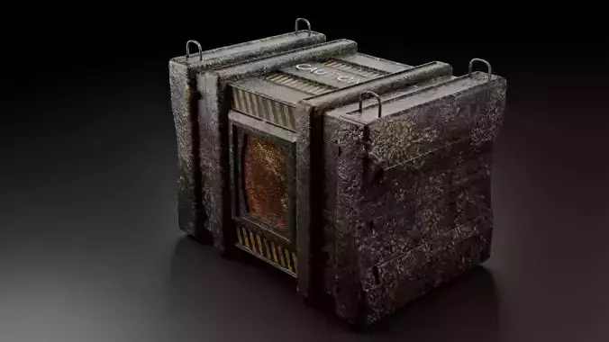 Sci-Fi Storage Crate