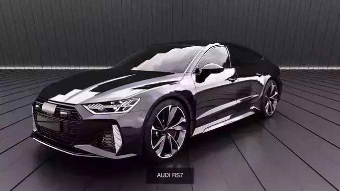 2 Supercars for content creators 3D Model Collection