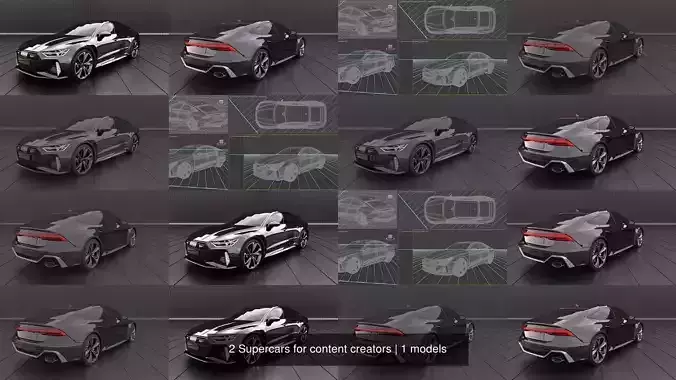 2 Supercars for content creators