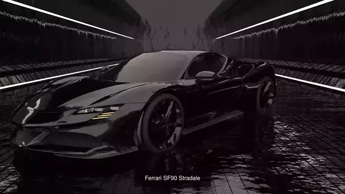 2 Supercars for content creators 3D Model Collection