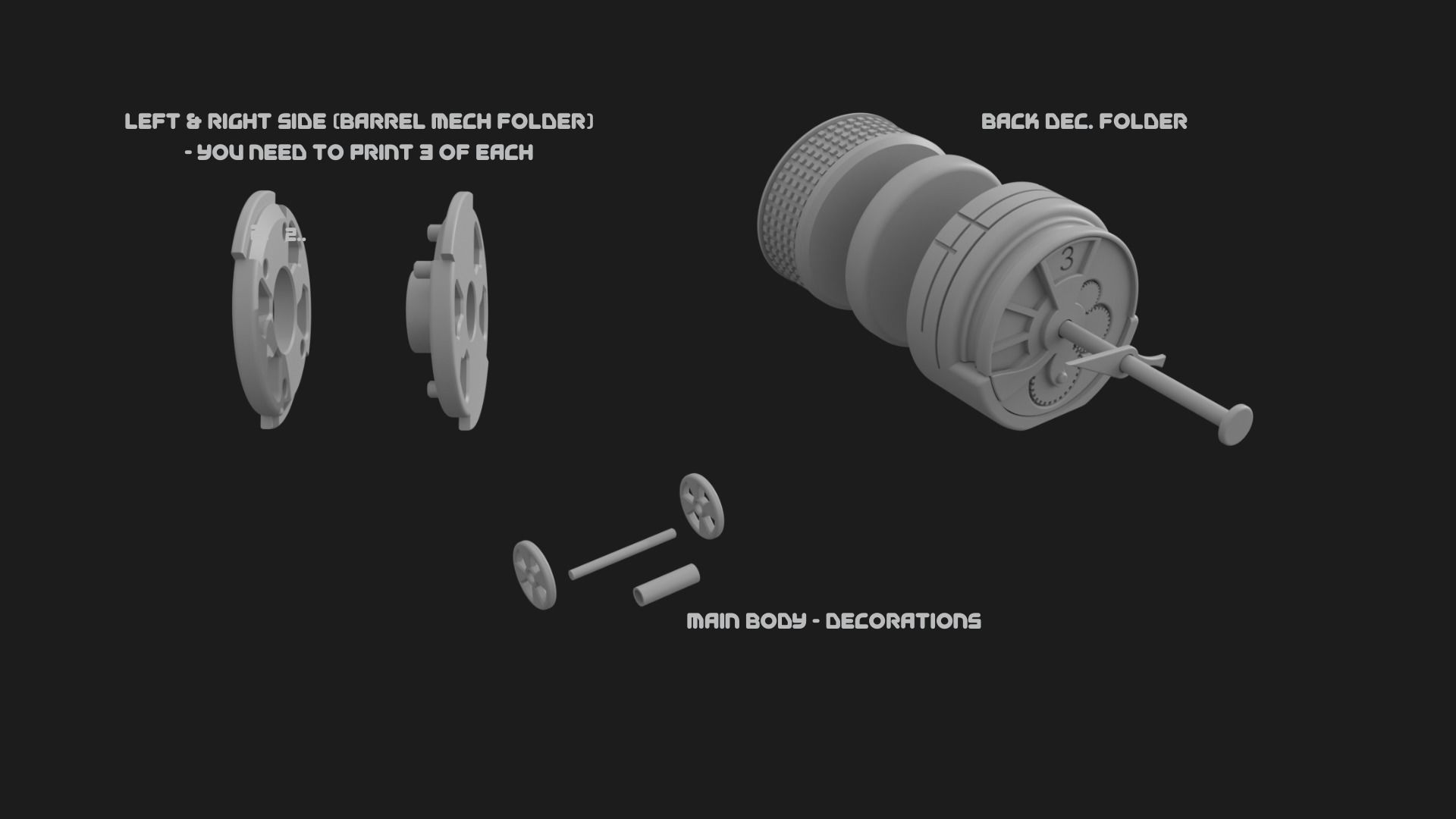 Attention to detail Wingman from Apex Legends 3D print model_7